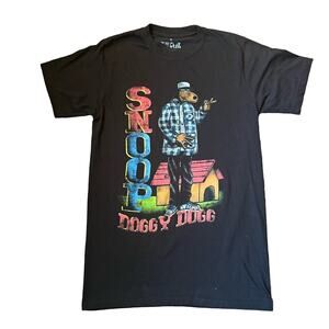 Retro Joe Cool Men's SM Snoop Doggy Dogg The Dog Collection Hip Hop T-shirt